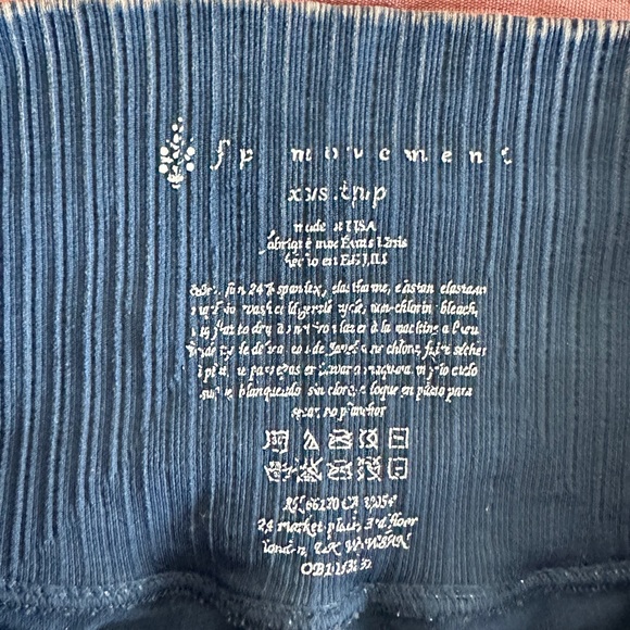 Free People High-Rise 7/8 Length Good Karma Leggings - Picture 6 of 7